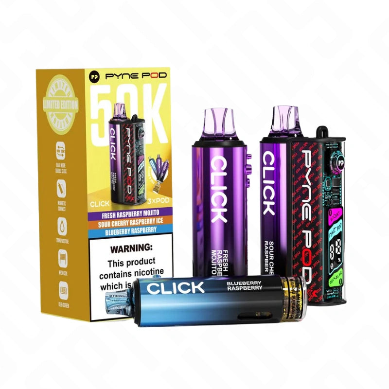 Pyne Pod Click 50K Prefilled Pod Vape Kit Pyne Pod