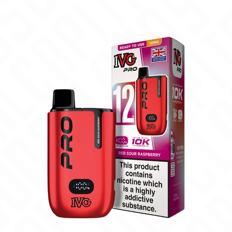 IVG Pro 12 10K Prefilled Pod Vape Kit (10mg)