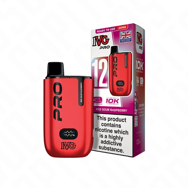 I VG Pro 12 10K Prefilled Pod Vape Kit (20mg)