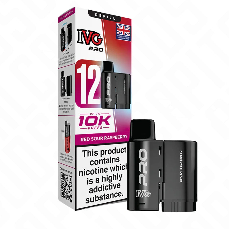 IVG Pro 12 Prefilled Replacement Pods (20mg)