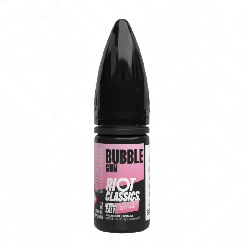 Riot Classics Hybrid Salt 10ml - Bubblegun