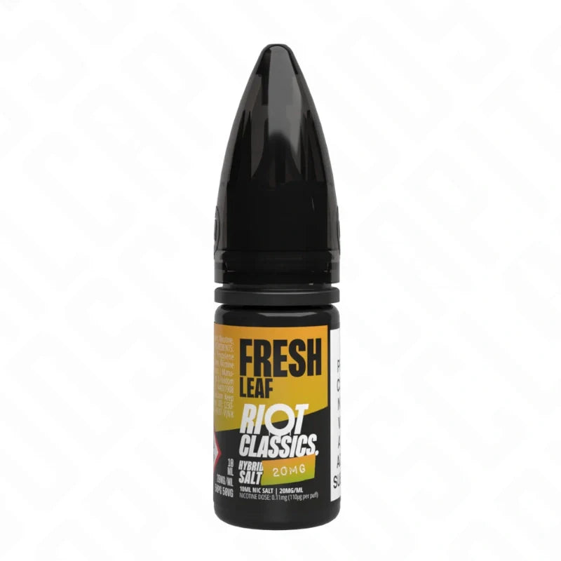 Riot Classics Hybrid Salt 10ml - Fresh Leafy