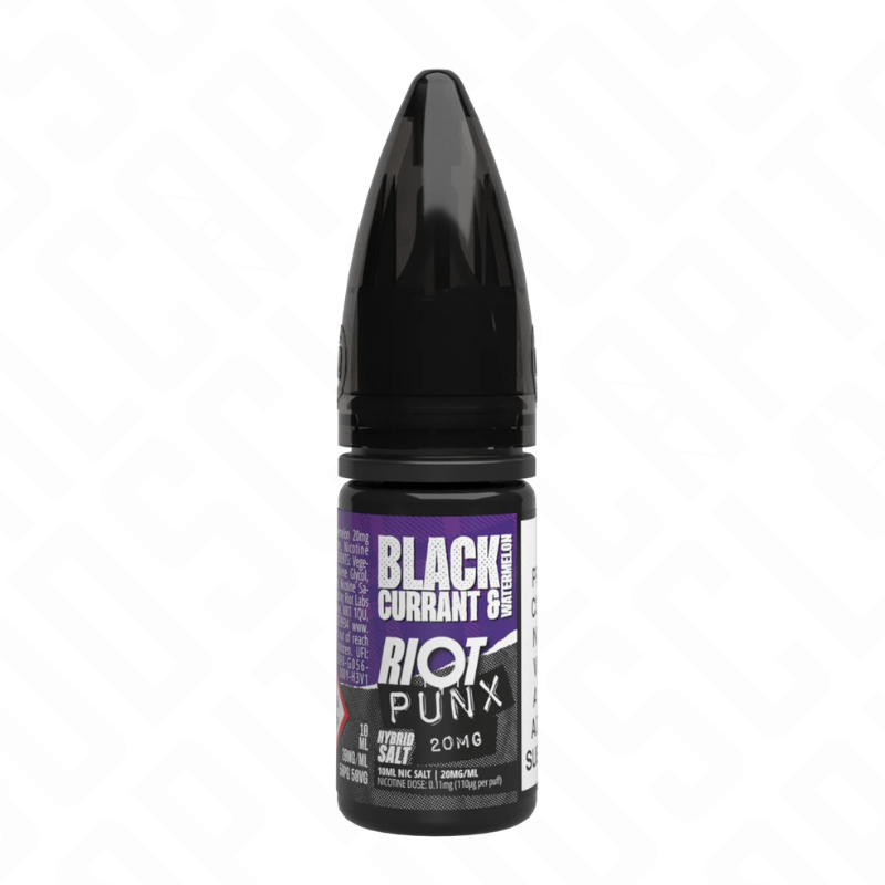 Riot Squad Punx Hybrid E-liquid 10ml - Blackcurrant Watermelon