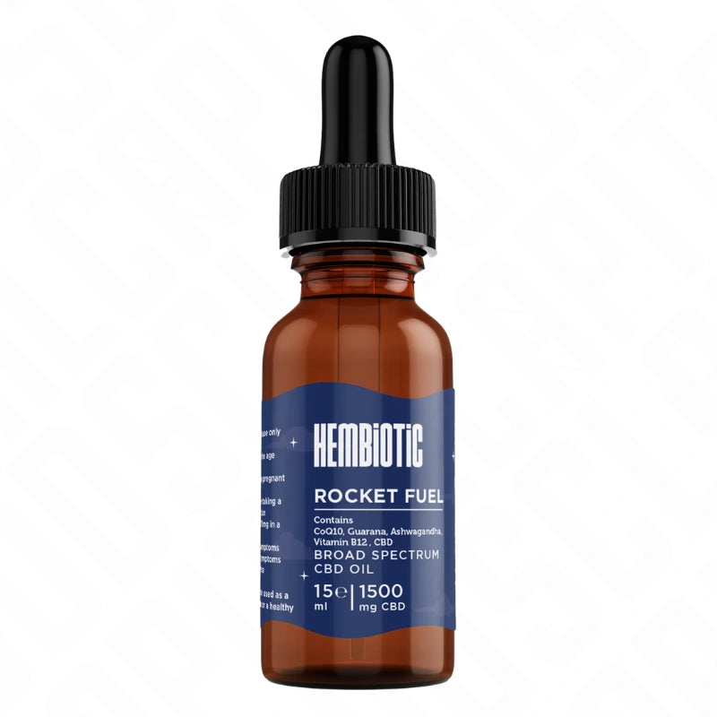 Hembiotic 1500mg Broad-Spectrum Functional CBD Oil