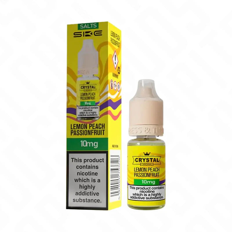 SKE Crystal Nic Salt - Lemon Peach Passionfruit