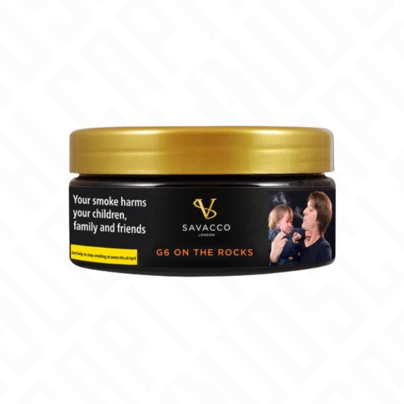 Savacco G6 On The Rocks Premium Shisha Tobacco