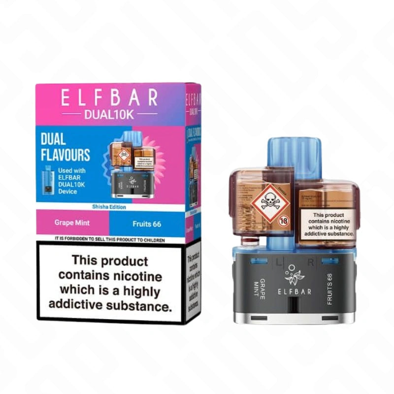 Elfbar Dual 10K Prefilled Replacement Pods Elf Bar