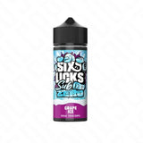 Six Licks Sub Zero Shortfill - Grape Ice Six Licks