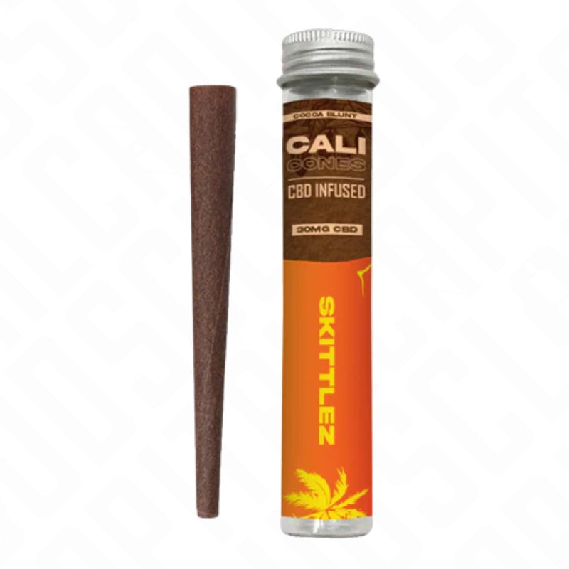 CALI CONES Cocoa 30mg Full Spectrum CBD Infused Cone - Skittlez