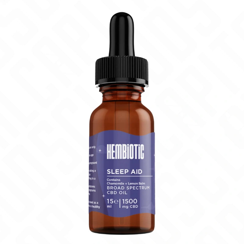 Hembiotic 1500mg Broad-Spectrum Functional CBD Oil