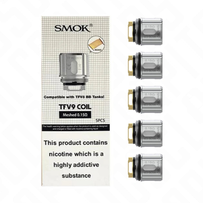 Smok TFV9 0.15Ω Mesh Replacement Coils