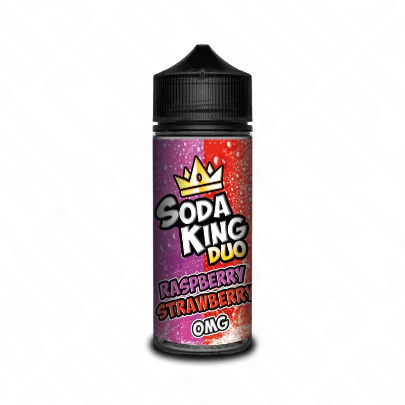 Soda King Duo Shortfill - Raspberry Strawberry Soda King