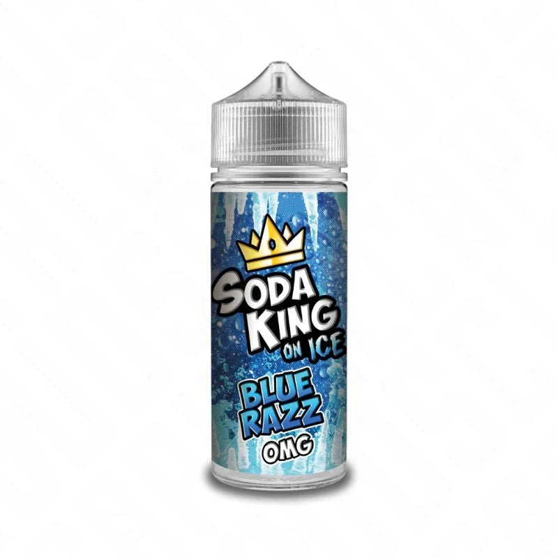 Soda King On Ice Shortfill - Blue Razz Soda King