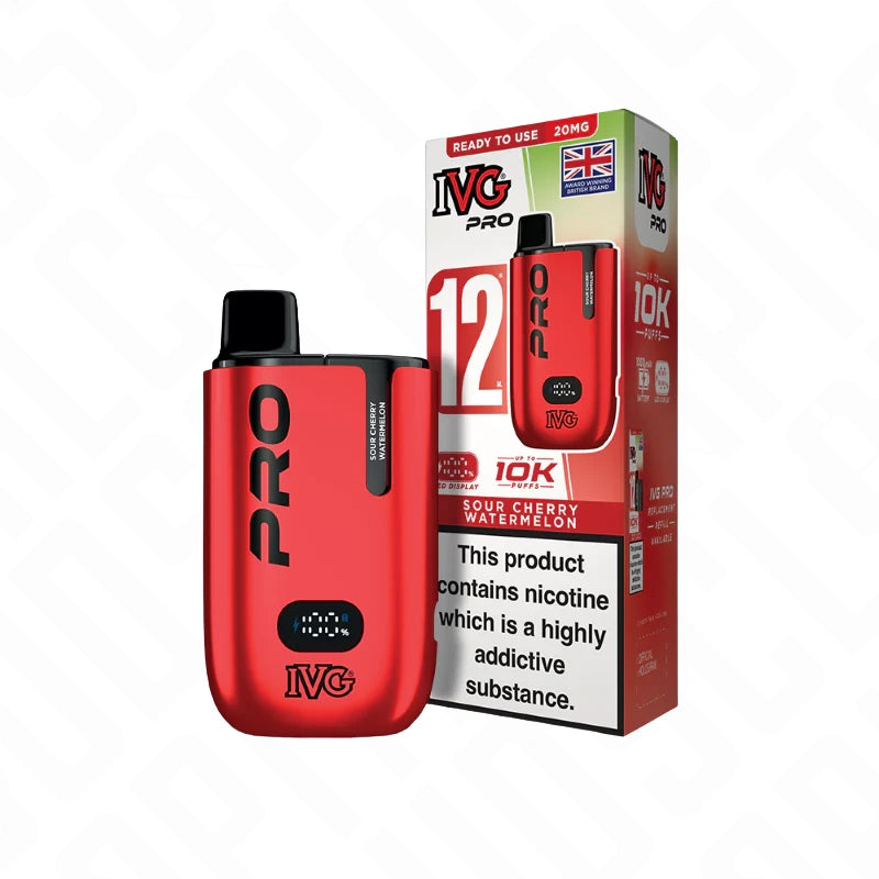 I VG Pro 12 10K Prefilled Pod Vape Kit (20mg)