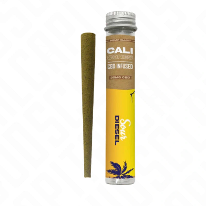 CALI CONES Hemp 30mg Full Spectrum CBD Infused Cone - Sour Diesel
