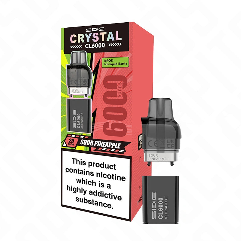 SKE Crystal CL6000 Replacement Pods SKE