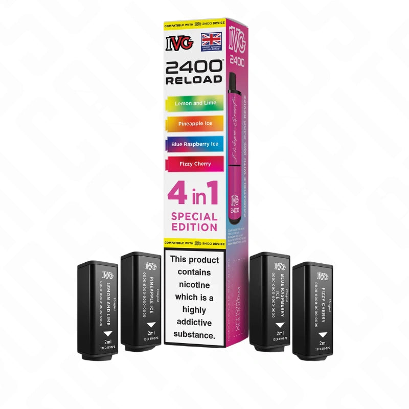 IVG 2400 Reload Multi Edition Prefilled Pods