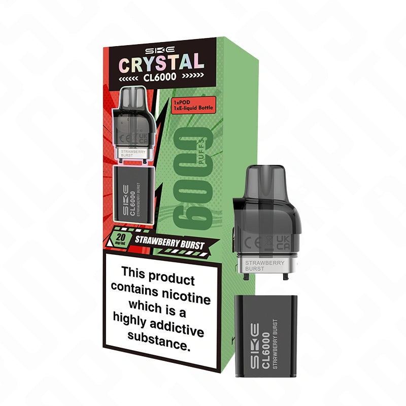 SKE Crystal CL6000 Replacement Pods SKE