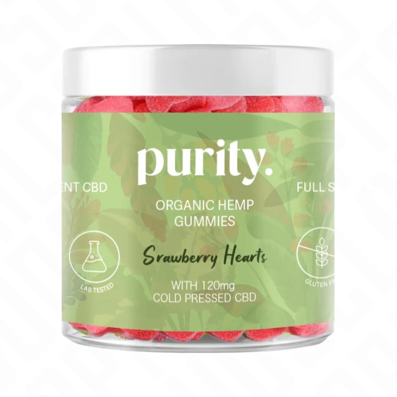 Purity 120mg Full-Spectrum CBD Vegan Gummies