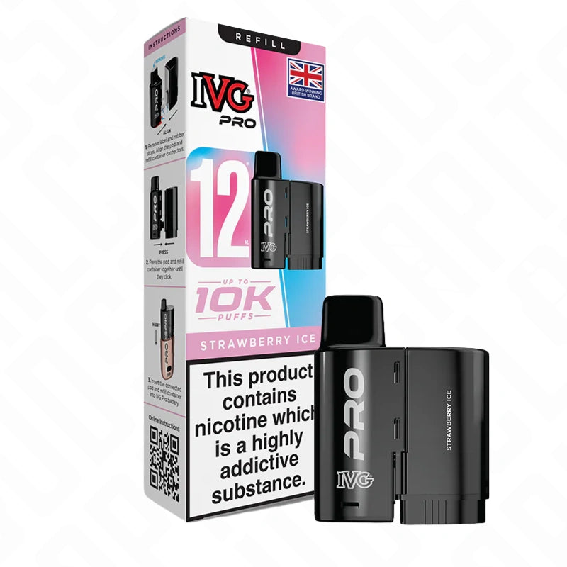 IVG Pro 12 Prefilled Replacement Pods (20mg)