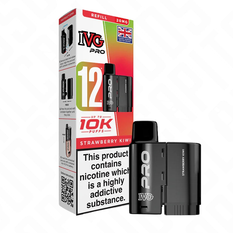 IVG Pro 12 Prefilled Replacement Pods (20mg)