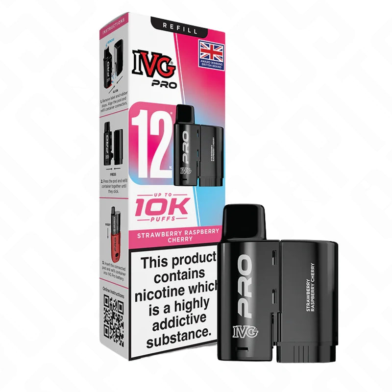 IVG Pro 12 Prefilled Replacement Pods (20mg)