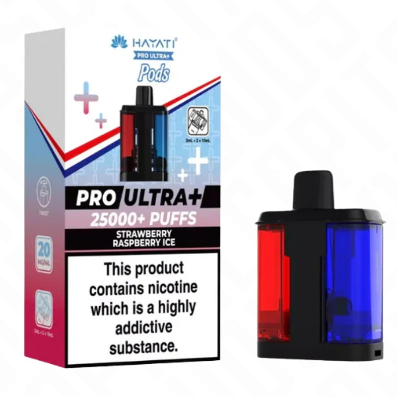 Hayati Pro Ultra Plus 25K Replacement Pods + Refills