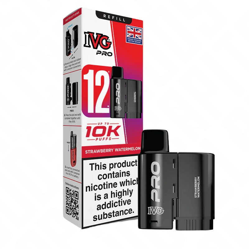 IVG Pro 12 Prefilled Replacement Pods (20mg)