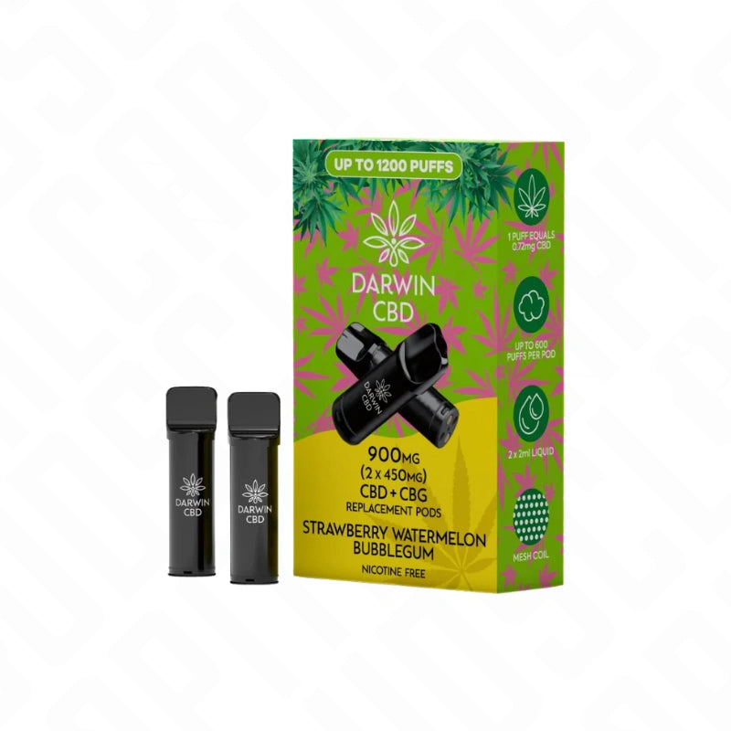 Darwin CBD 900mg Prefilled Replacement Pods Darwin CBD