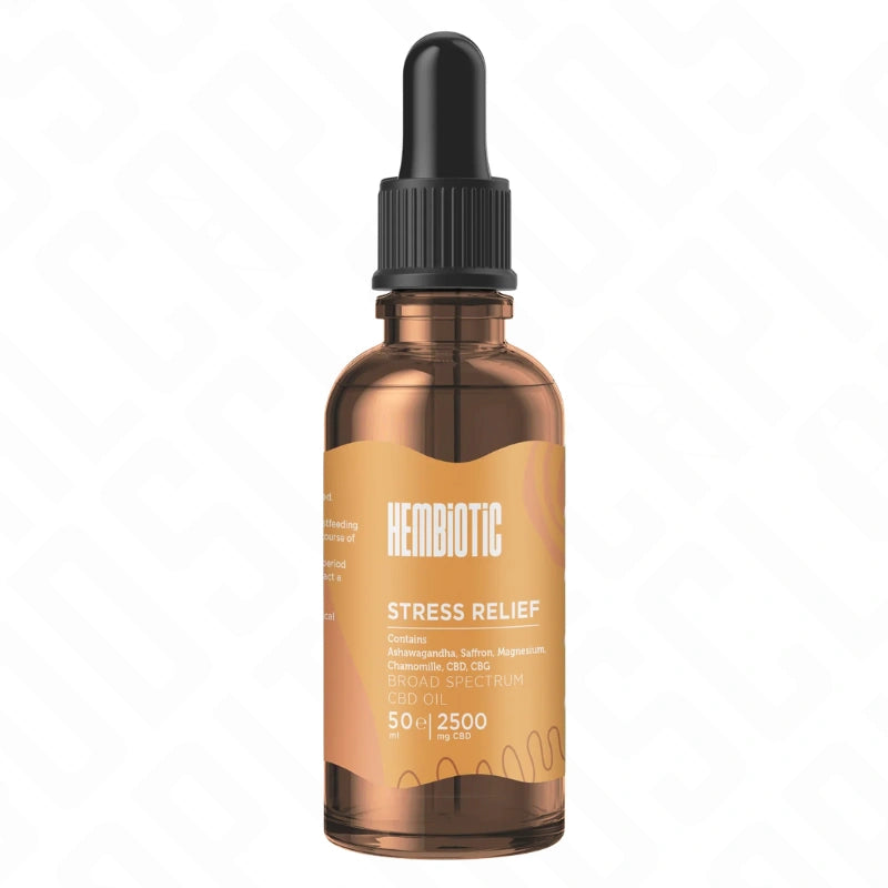 Hembiotic 2500mg Broad-Spectrum Bulk Functional CBD Oil