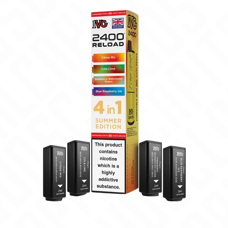 IVG 2400 Reload Multi Edition Prefilled Pods