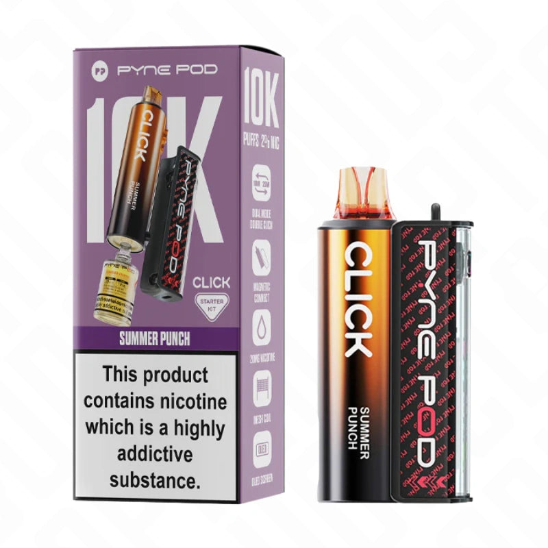 Pyne Pod 10K Click Prefilled Pod Vape Kit