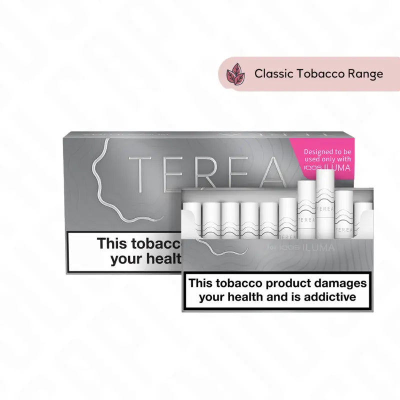 IQOS TEREA Silver heated tobacco sticks pack