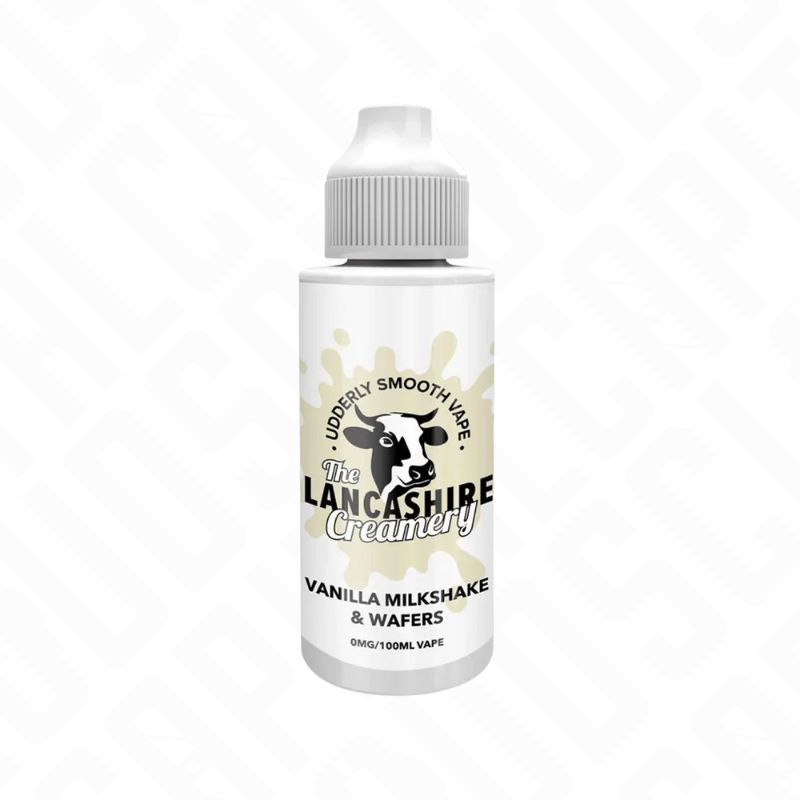 The Lancashire Creamery Shortfill - Vanilla Milkshake Wafer The Lancashire Creamery