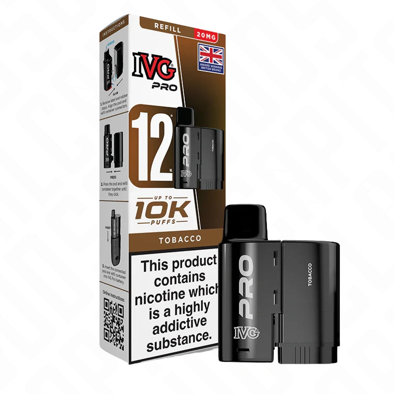 IVG Pro 12 Prefilled Replacement Pods (20mg)