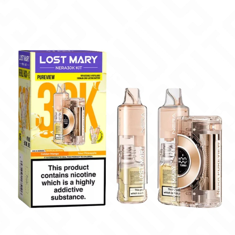 Lost Mary Nera 30K Pureview Prefilled Pod Vape Kit Lost Mary