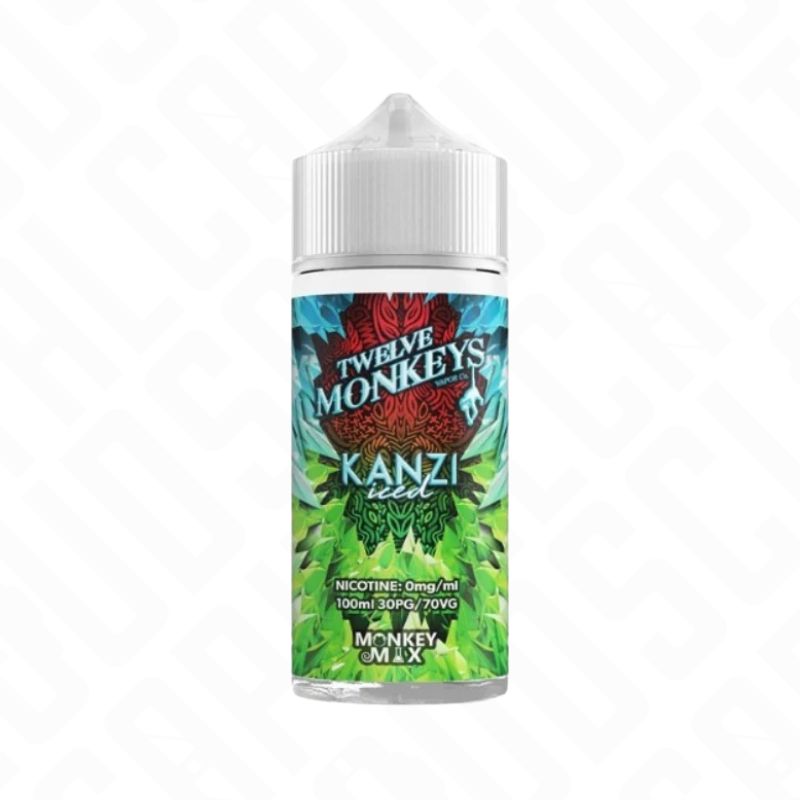 Twelve Monkeys Shortfill - Kanzi Iced Twelve Monkeys