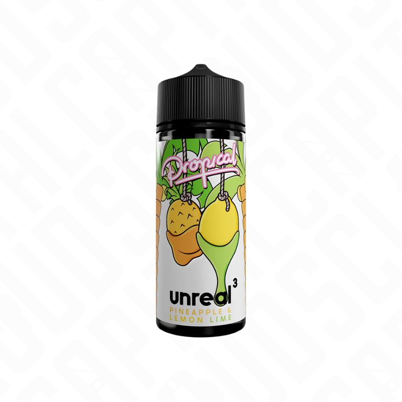 Unreal 3 Propical Shortfill - Pineapple & Lemon Lime Unreal