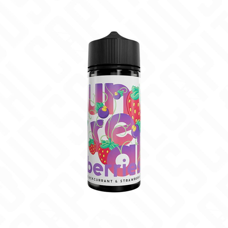 Unreal Berries Shortfill - Blackcurrant & Strawberry Unreal