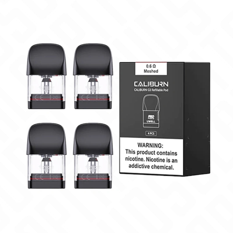 Uwell Caliburn G3 Replacement Pods (pack of 4)