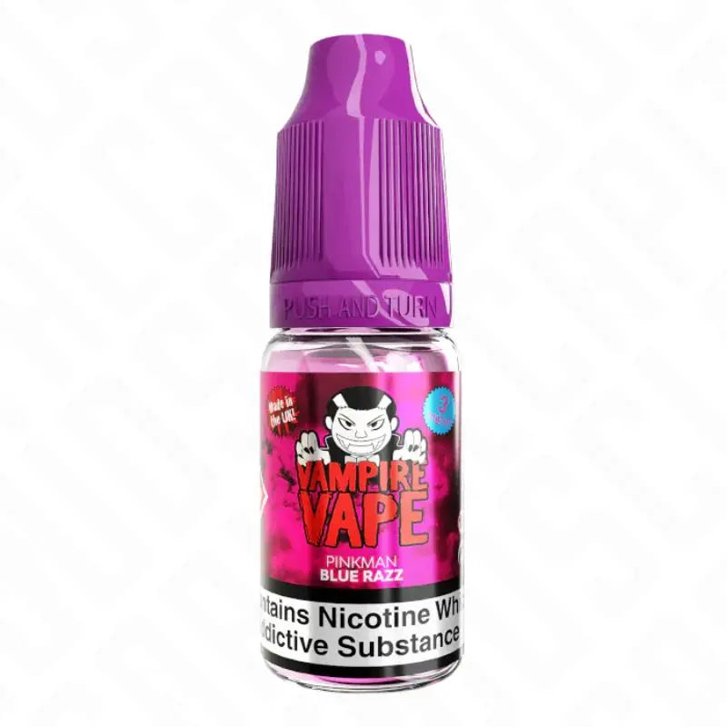 Vampire Vape Pinkman Blue Razz Freebase 10ml E-liquid