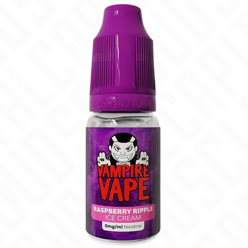 Vampire Vape Raspberry Ripple Ice Cream Freebase 10ml E-liquid