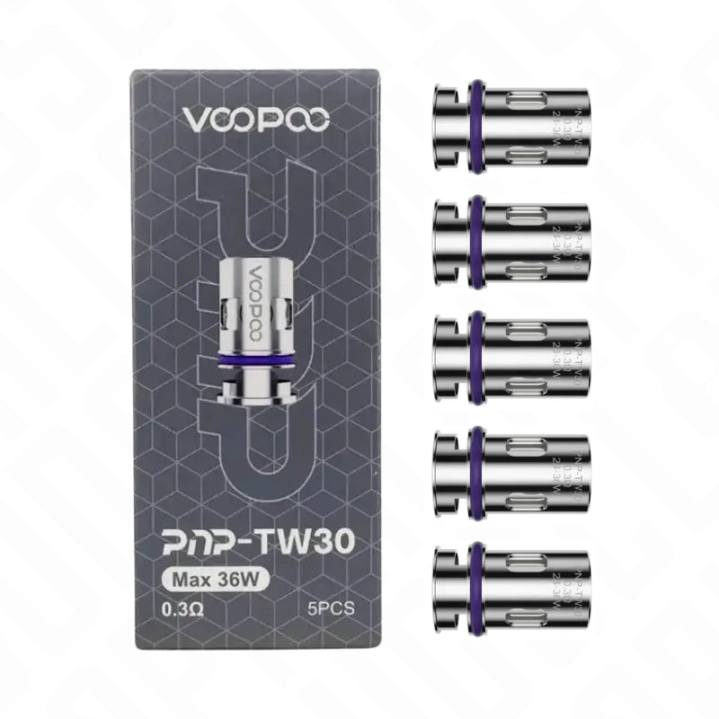 Voopoo PnP-TW30 0.3 ohm mesh coil pack of five