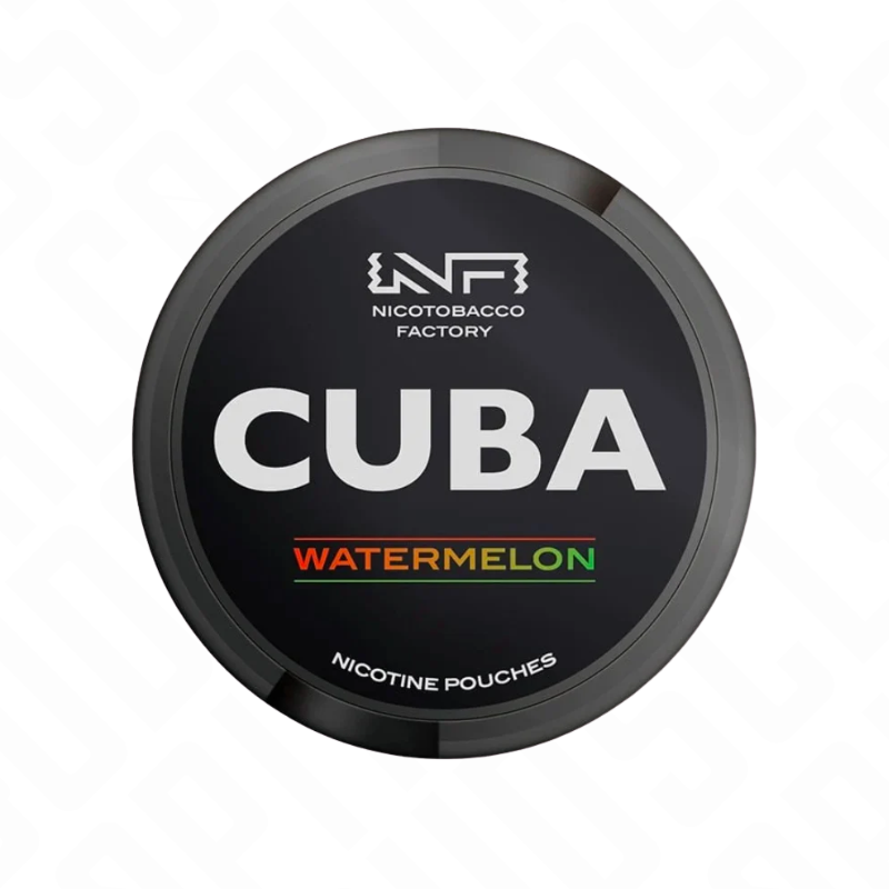 43mg CUBA Black Nicotine Pouches - 25 Pouches Nicotobacco Factory