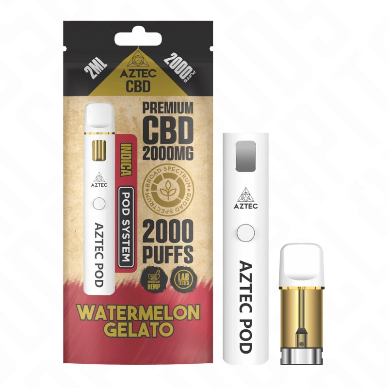Aztec CBD 2000mg Broad Spectrum Pro Vape Pod Kit