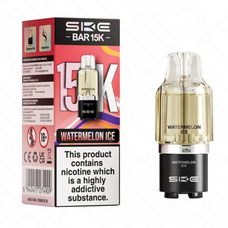 SKE Bar 15K Prefilled Replacement Pods