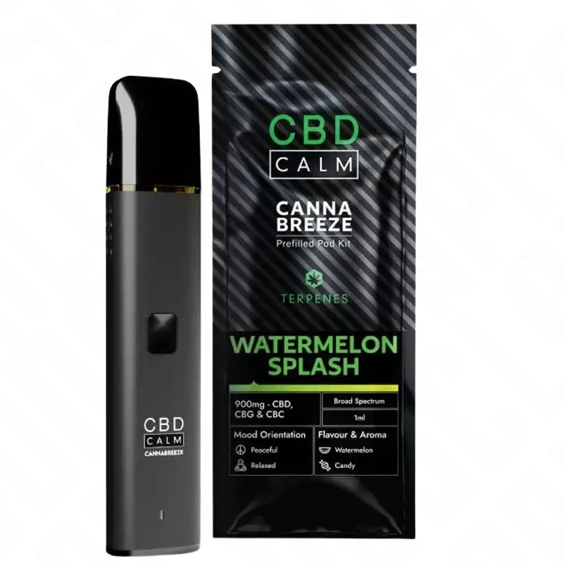 CBD Calm Cannabreeze 900mg Prefilled Vape Pod Kit