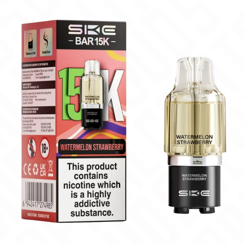 SKE Bar 15K Prefilled Replacement Pods