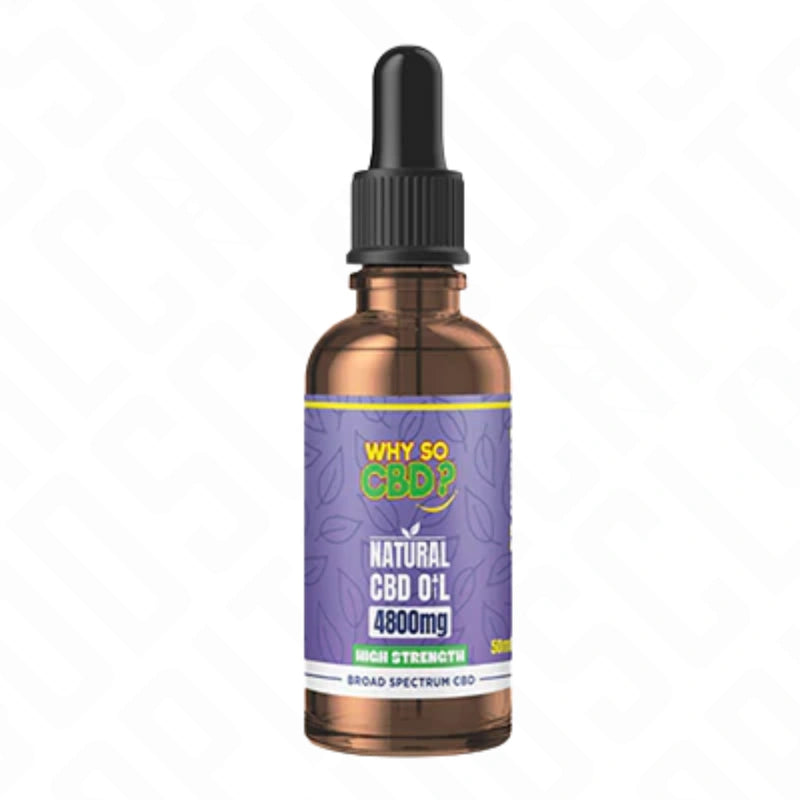 Why So CBD? 4800mg Broad-Spectrum CBD Natural Oil
