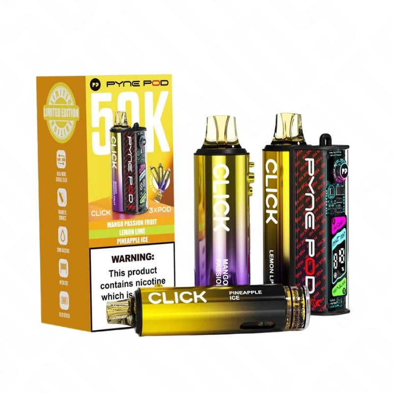 Pyne Pod Click 50K Prefilled Pod Vape Kit Pyne Pod
